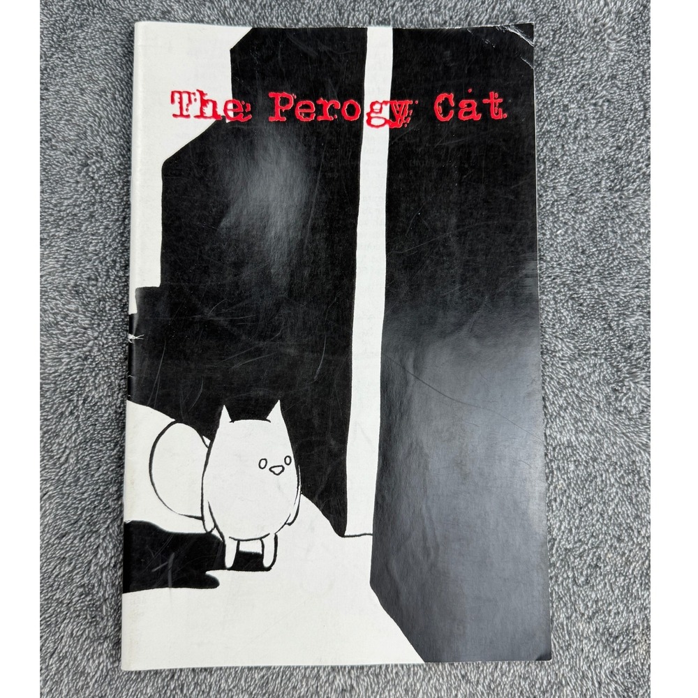 The Perogy Cat Comic Zine Kit Skellington Indie Underground Art 2005 Black White